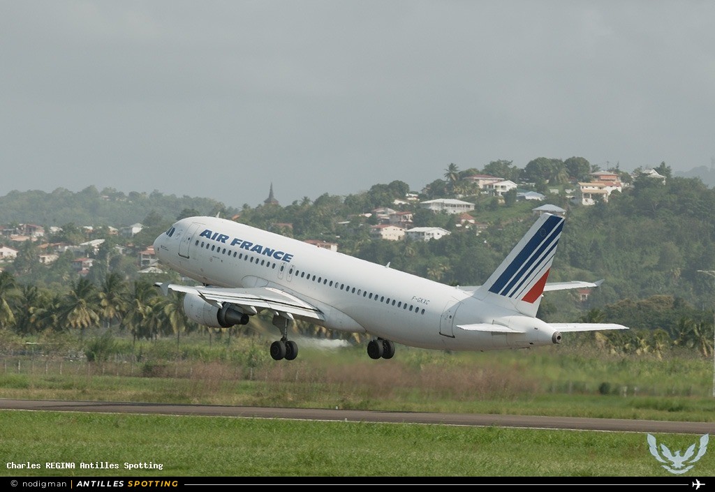 F-GKXC · Airbus A320, Air France, Martinique – Aimé Césaire