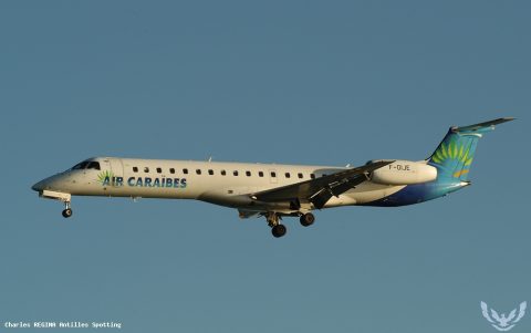F-OIJE · Embraer ERJ-145, Martinique – Aimé Césaire