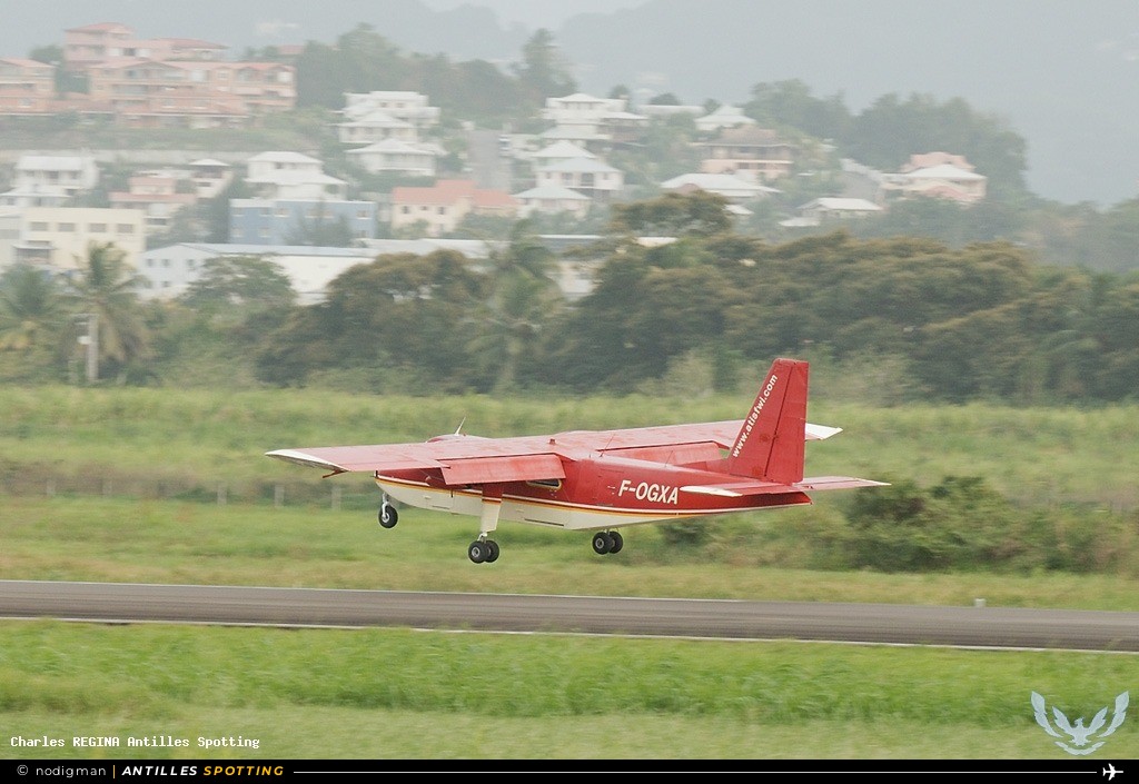 F-OGXA · Britten-Norman BN-2 Islander, ATIS-Airawak, Martinique – Aimé Césaire