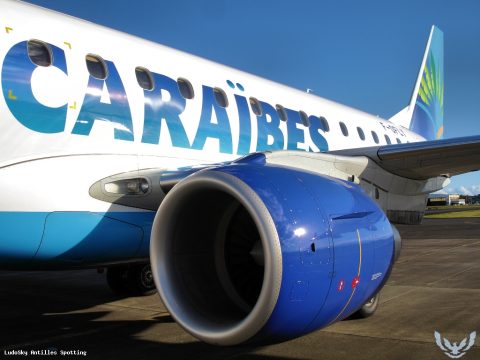 F-OFLY · Embraer E175, Pointe-à-Pitre – Maryse Condé