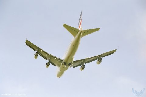 F-GETA · Boeing 747-200, Pointe-à-Pitre – Maryse Condé