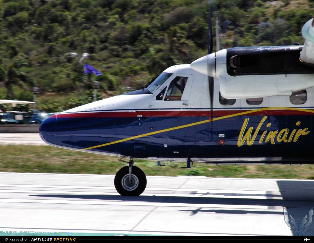 PJ-WIM · De Havilland Canada DHC-6 Twin Otter, Winair, Saint-Barthélemy – Rémy de Haenen