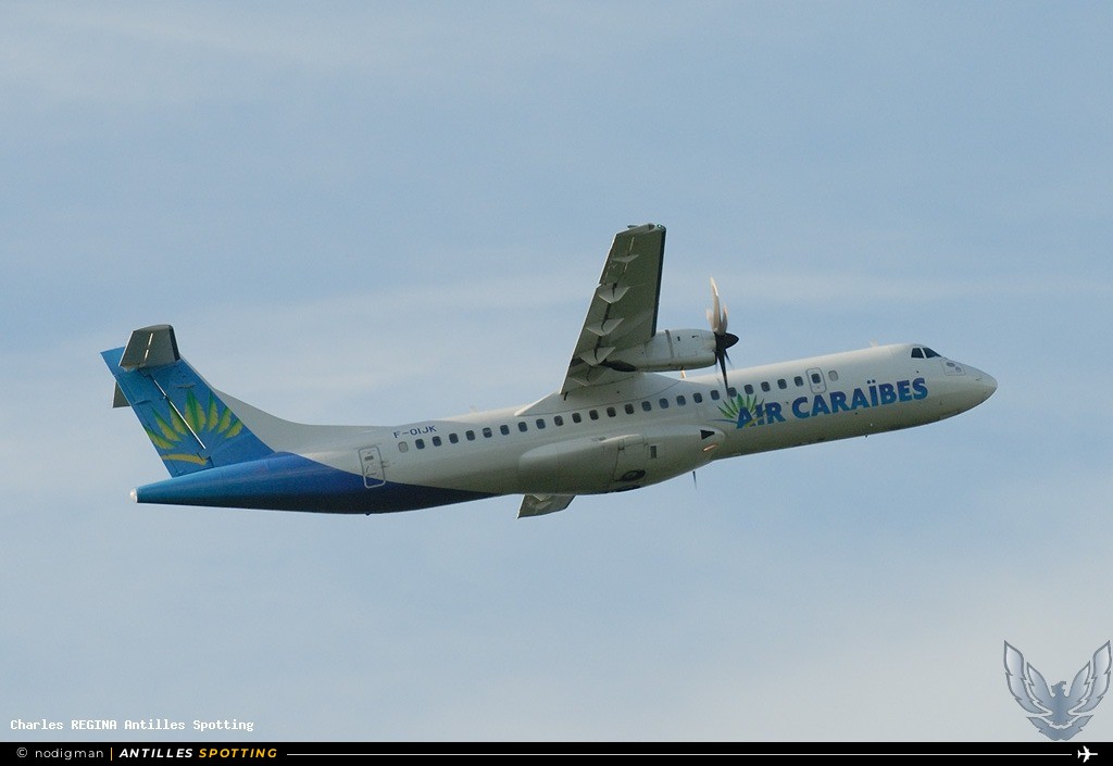 F-OIJK · ATR 72-500, Air Caraïbes, Martinique – Aimé Césaire