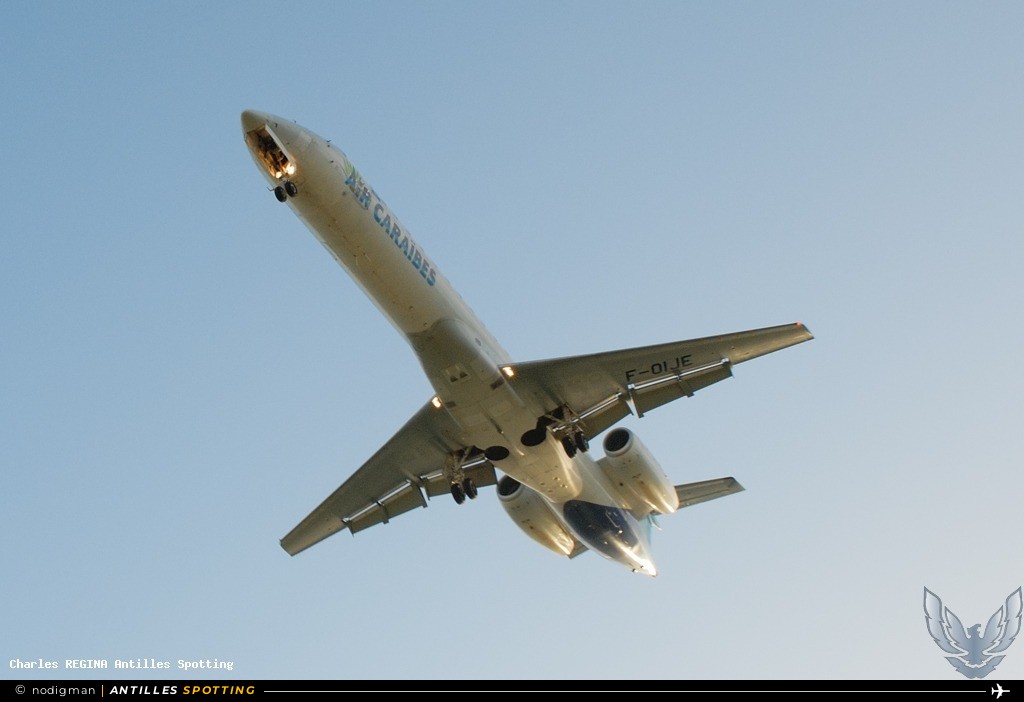 F-OIJE · Embraer ERJ-145, Air Caraïbes, Martinique – Aimé Césaire