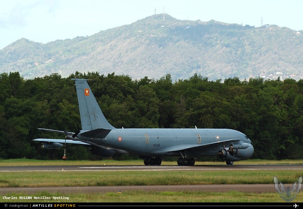 93-CG · Boeing KC-135F, Armée Française, Martinique – Aimé Césaire