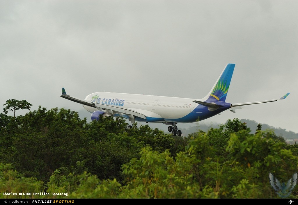 F-ORLY · Airbus A330-300, Air Caraïbes, Martinique – Aimé Césaire