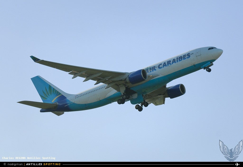 F-OFDF · Airbus A330-200, Air Caraïbes, Martinique – Aimé Césaire