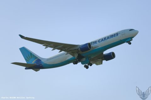 F-OFDF · Airbus A330-200, Martinique – Aimé Césaire