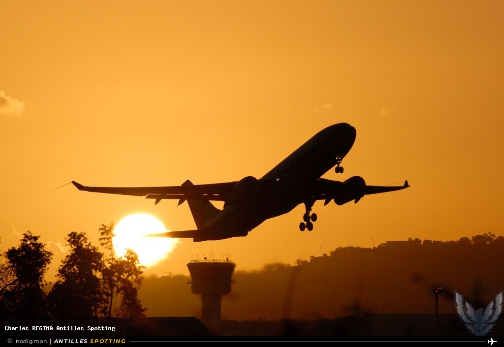 F-HCAT · Airbus A330-200, Corsairfly, Martinique – Aimé Césaire