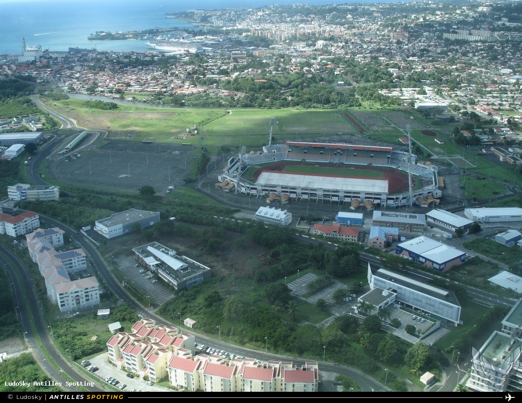 Aéroport · Vue aérienne, TFFF - Martinique – Aimé Césaire, Martinique – Aimé Césaire