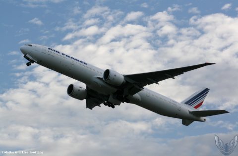 F-GSQT · Boeing 777-300ER, Pointe-à-Pitre – Maryse Condé