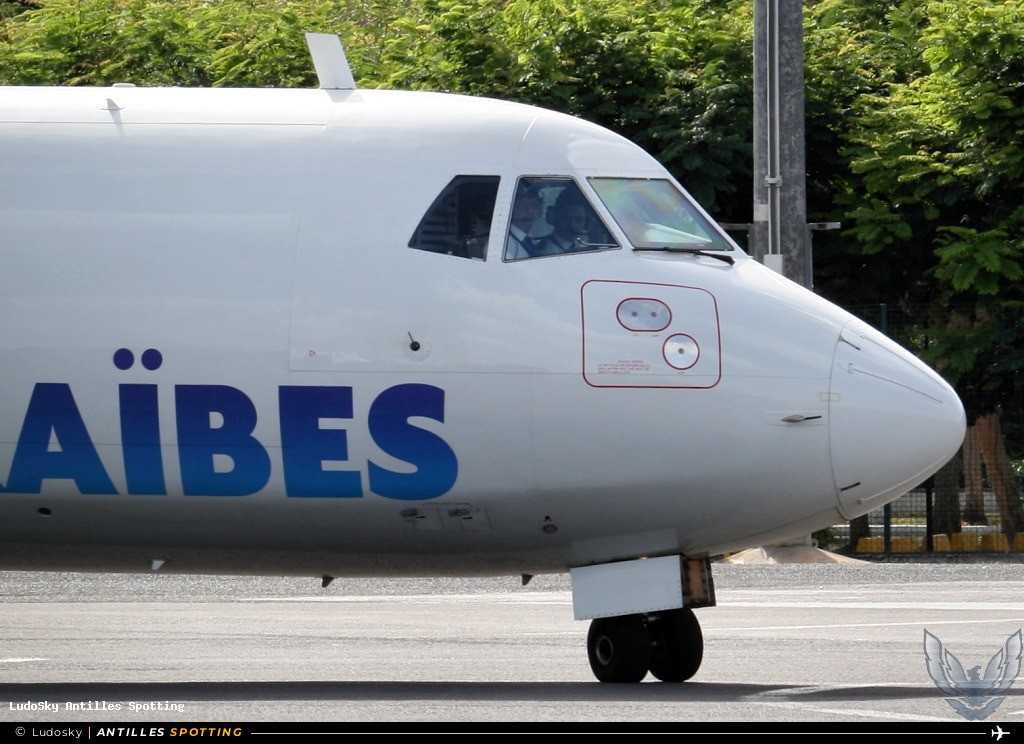 F-OIJK · ATR 72-500, Air Caraïbes, Pointe-à-Pitre – Maryse Condé