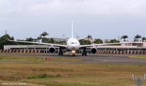 F-ORLY · Airbus A330-300, Pointe-à-Pitre – Maryse Condé