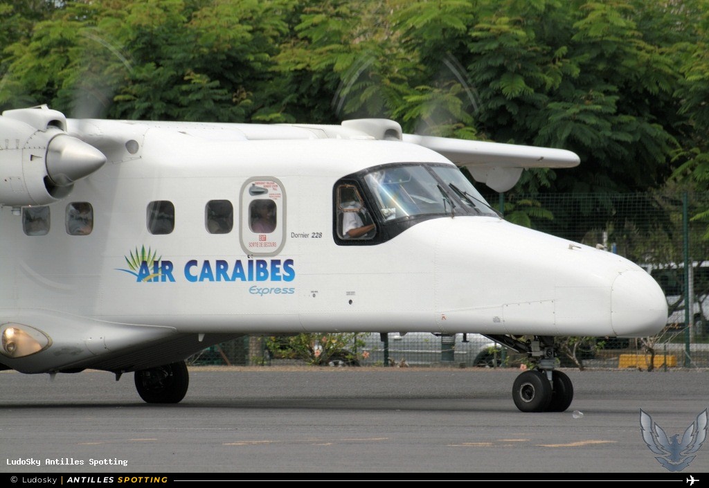 F-OHQK · Dornier 228, Air Caraïbes Express, Pointe-à-Pitre – Maryse Condé