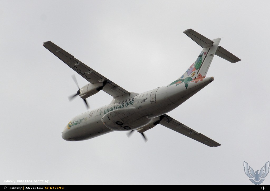 F-GHPS · ATR 42-300, Air Antilles Express, Pointe-à-Pitre – Maryse Condé