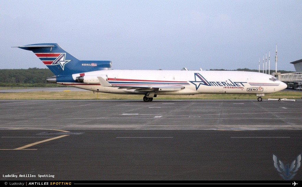 N994AJ · Boeing 727-200, Amerijet International, Pointe-à-Pitre – Maryse Condé