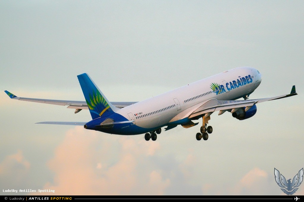 F-ORLY · Airbus A330-300, Air Caraïbes, Pointe-à-Pitre – Maryse Condé