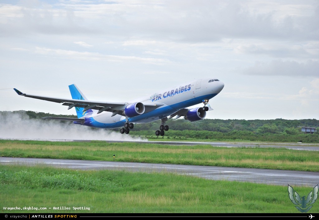 F-OPTP · Airbus A330-200, Air Caraïbes Atlantique, Pointe-à-Pitre – Maryse Condé
