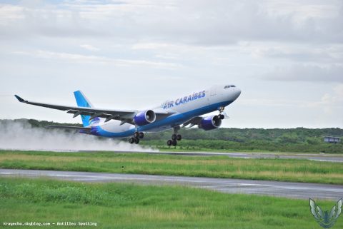 F-OPTP · Airbus A330-200, Pointe-à-Pitre – Maryse Condé