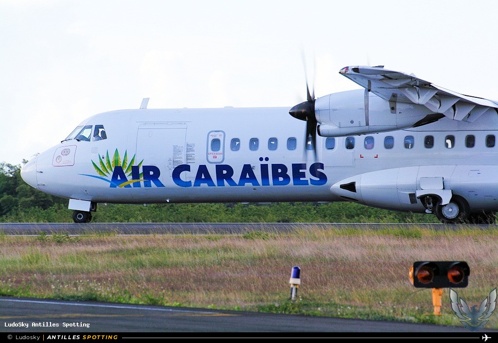 F-OIJH · ATR 72-500, Air Caraïbes, Pointe-à-Pitre – Maryse Condé
