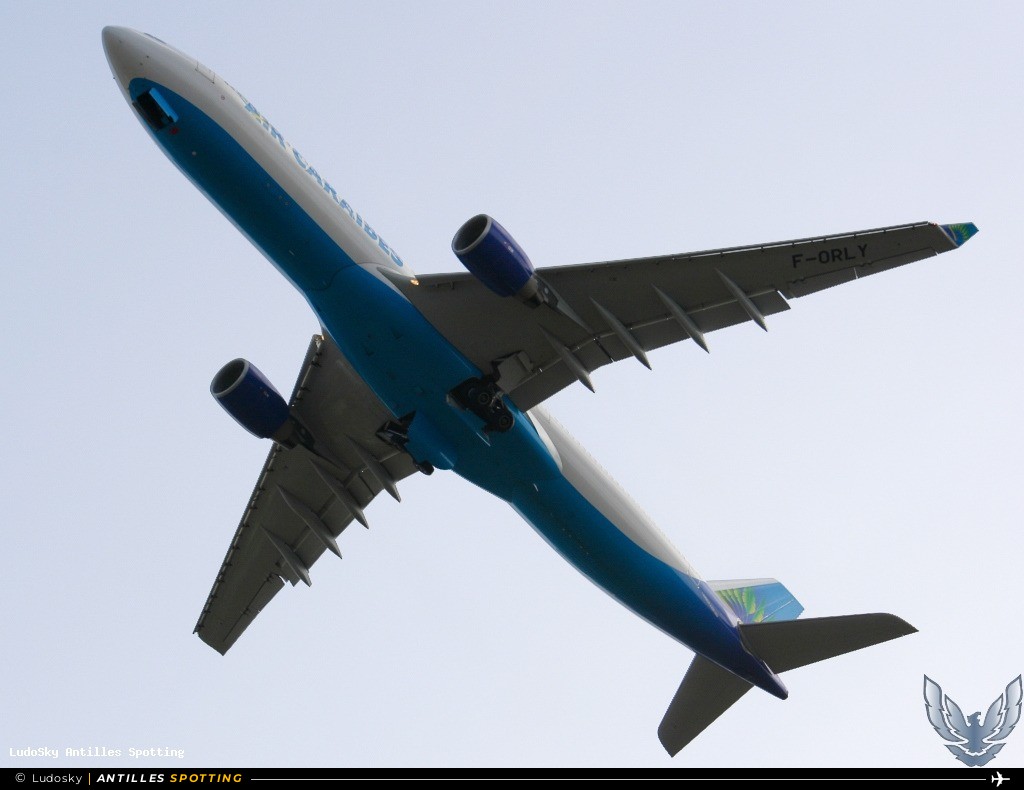 F-ORLY · Airbus A330-300, Air Caraïbes, Pointe-à-Pitre – Maryse Condé