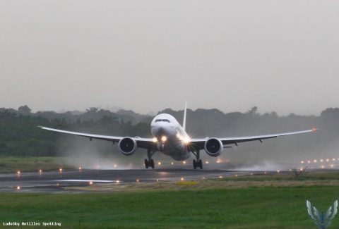 F-GSQN · Boeing 777-300ER, Pointe-à-Pitre – Maryse Condé