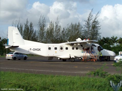 F-OHQK · Dornier 228, Pointe-à-Pitre – Maryse Condé