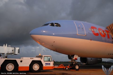 F-HCAT · Airbus A330-200, Martinique – Aimé Césaire