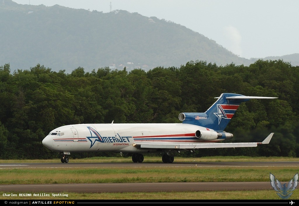 N598AJ · Boeing 727-200, Amerijet International, Martinique – Aimé Césaire