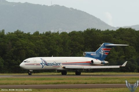 N598AJ · Boeing 727-200, Martinique – Aimé Césaire