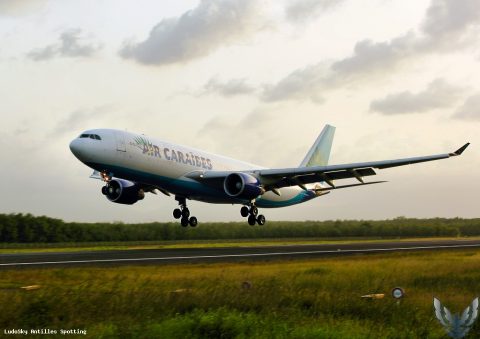 F-OFDF · Airbus A330-200, Pointe-à-Pitre – Maryse Condé