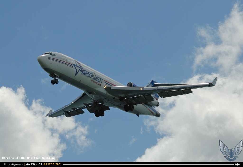 N598AJ · Boeing 727-200, Amerijet International, Martinique – Aimé Césaire