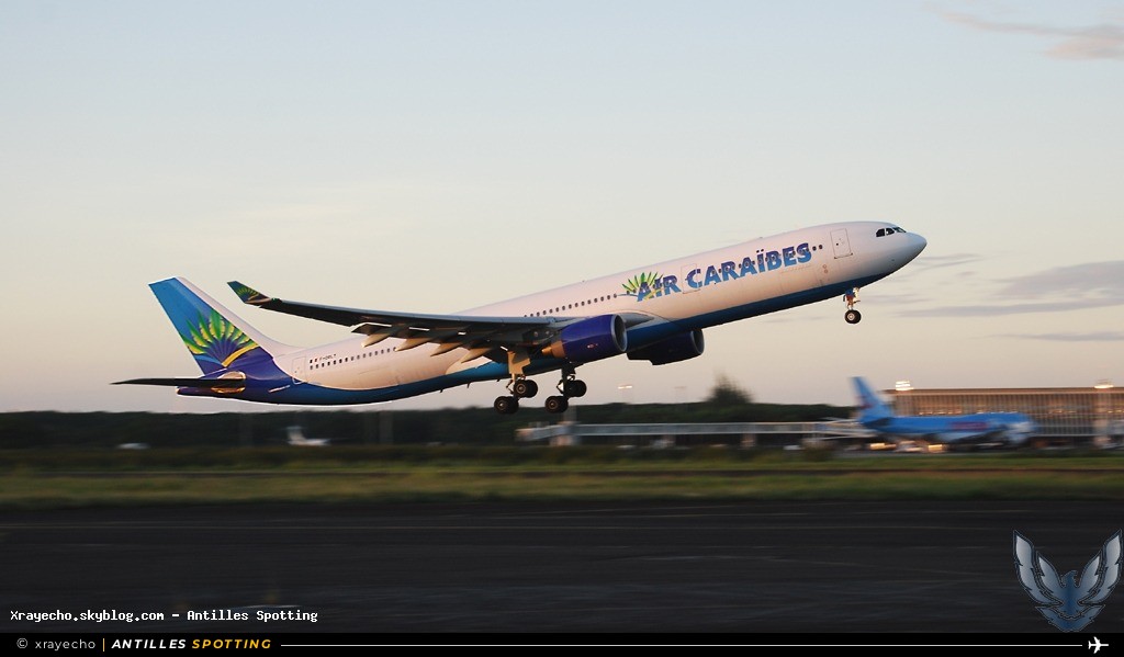 F-ORLY · Airbus A330-300, Air Caraïbes, Pointe-à-Pitre – Maryse Condé