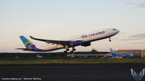 F-ORLY · Airbus A330-300, Pointe-à-Pitre – Maryse Condé