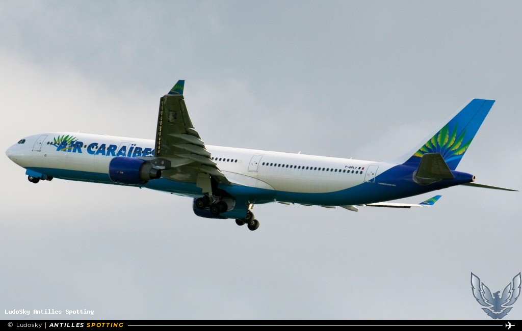 F-ORLY · Airbus A330-300, Air Caraïbes, Pointe-à-Pitre – Maryse Condé