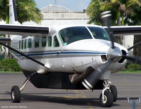 F-OIXZ · Cessna 208 Caravan, Pointe-à-Pitre – Maryse Condé
