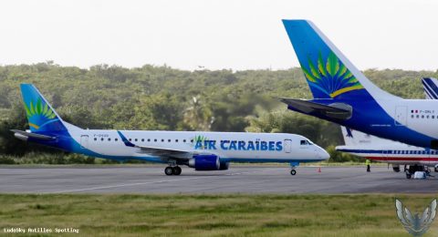 F-OSUD · Embraer E190, Pointe-à-Pitre – Maryse Condé