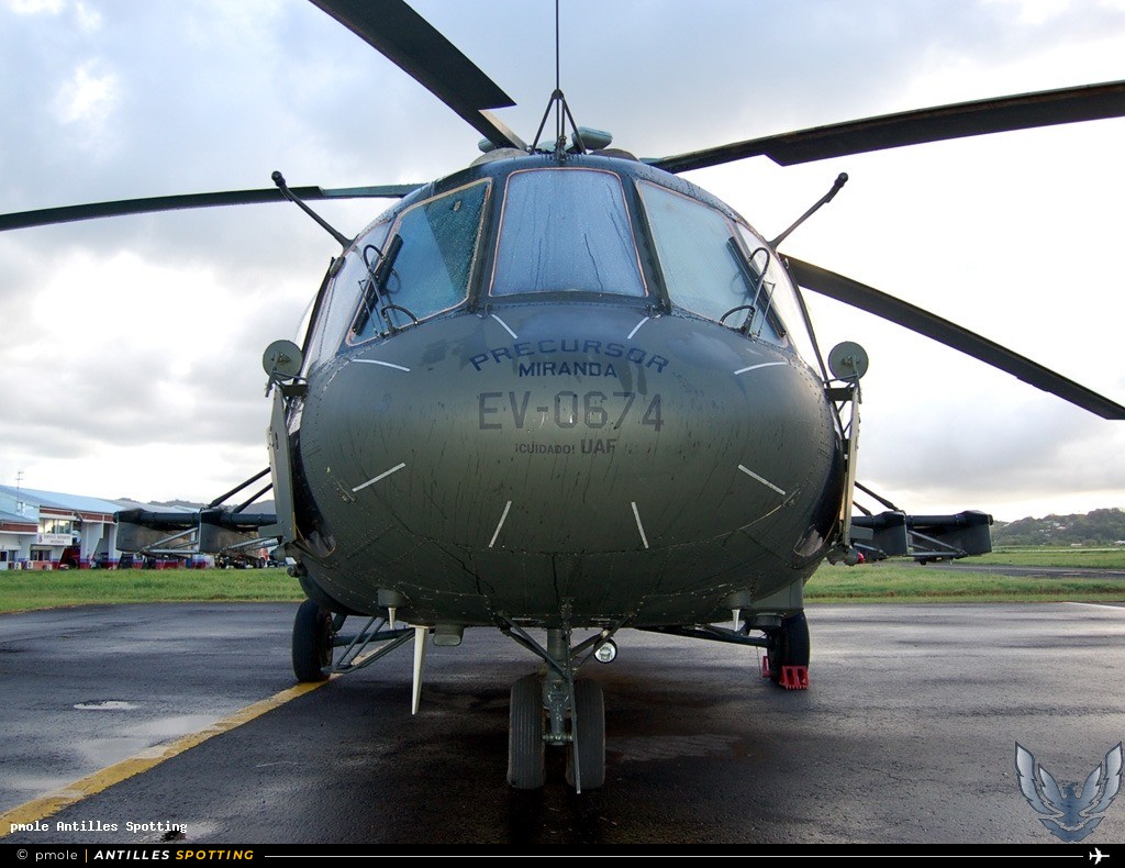 EV-0674 · Mil Mi-17-V5 (Mi-8MTV-5), Aviacion del Ejercito de Venezuela, Martinique – Aimé Césaire