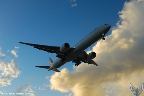 F-GSQO · Boeing 777-300ER, Martinique – Aimé Césaire