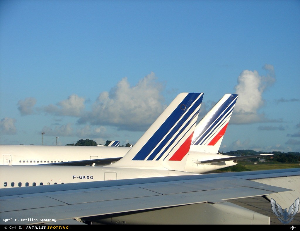 F-GKXG · Airbus A320, Air France, Pointe-à-Pitre – Maryse Condé