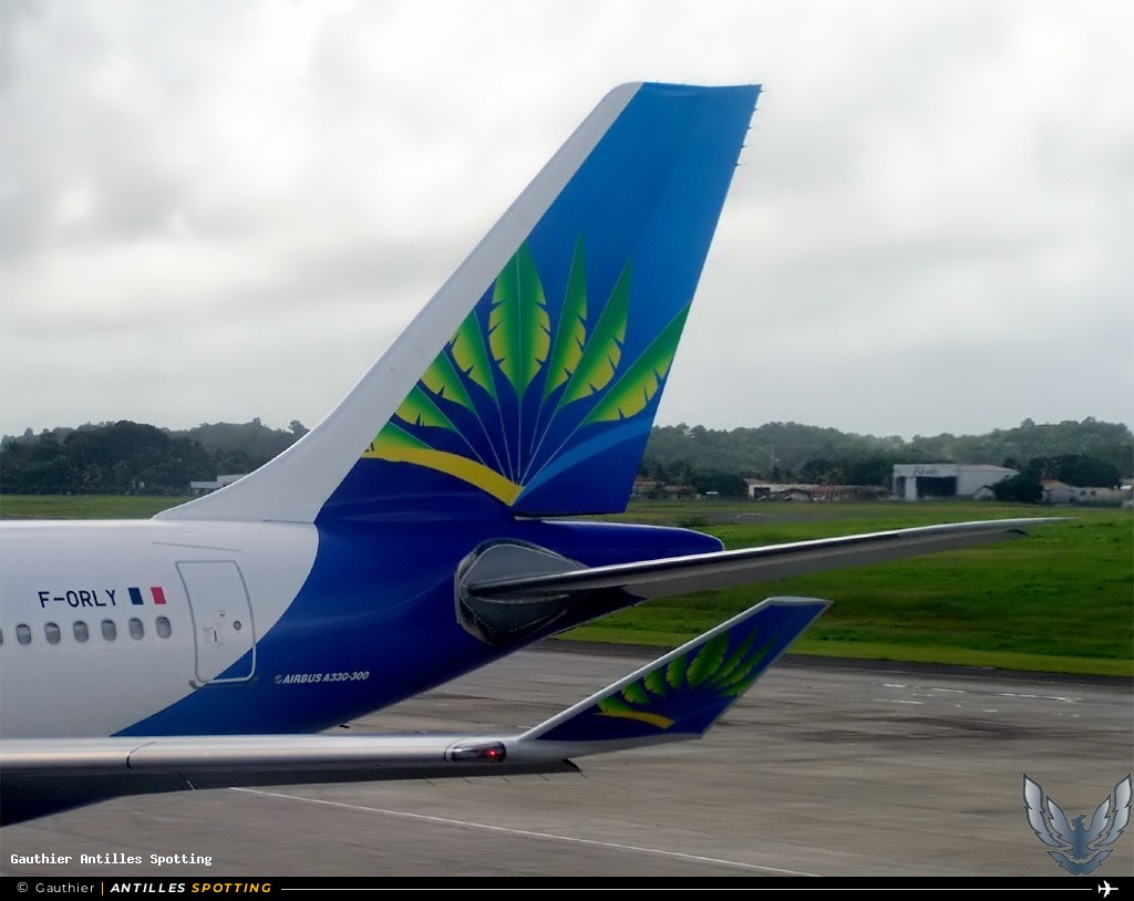 F-ORLY · Airbus A330-300, Air Caraïbes, Pointe-à-Pitre – Maryse Condé