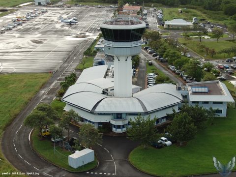 Aéroport · Tour de contrôle, Martinique – Aimé Césaire
