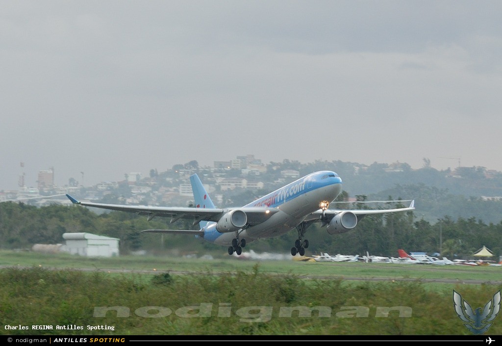 F-HBIL · Airbus A330-200, Corsairfly, Martinique – Aimé Césaire