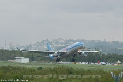 F-HBIL · Airbus A330-200, Martinique – Aimé Césaire