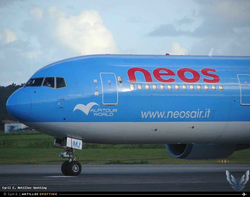EI-DMJ · Boeing 767-300, Neos, Pointe-à-Pitre – Maryse Condé