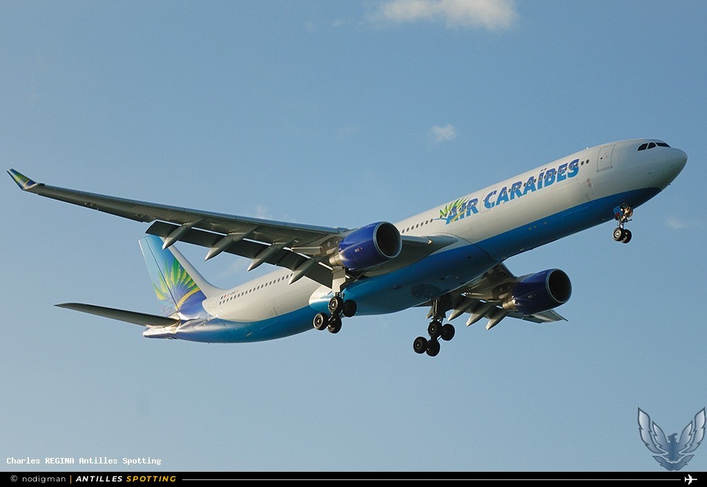 F-ORLY · Airbus A330-300, Air Caraïbes, Martinique – Aimé Césaire