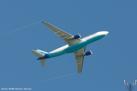 F-OPTP · Airbus A330-200, Martinique – Aimé Césaire