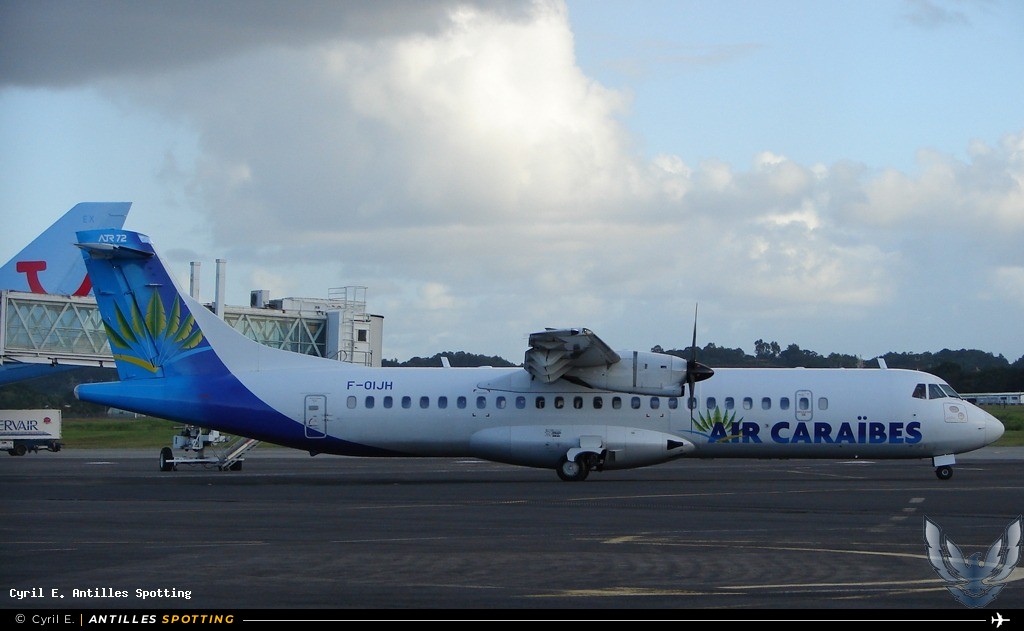 F-OIJH · ATR 72-500, Air Caraïbes, Pointe-à-Pitre – Maryse Condé