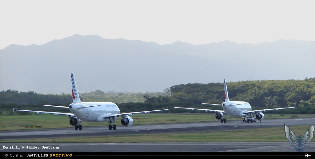 F-GKXG · Airbus A320, Air France, Pointe-à-Pitre – Maryse Condé