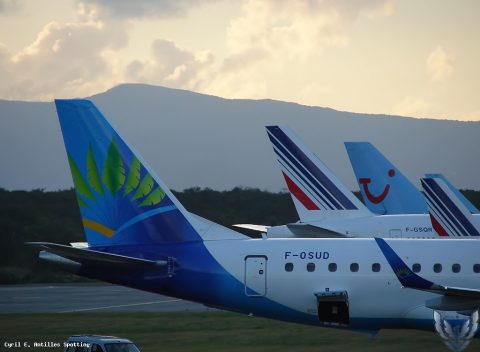 F-OSUD · Embraer E190, Pointe-à-Pitre – Maryse Condé